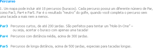 Percurso